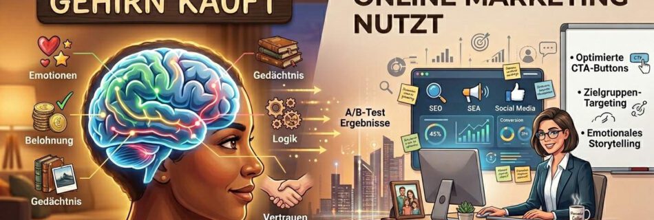 Infografik zu Neuromarketing und Online-Marketing